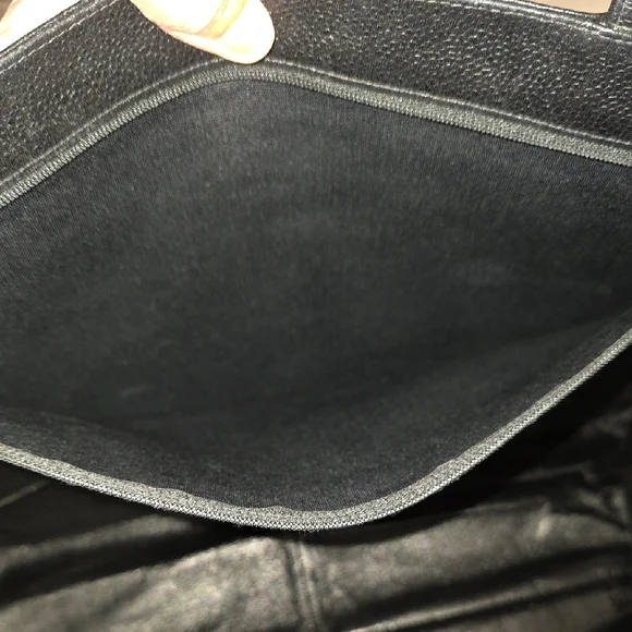Chanel Black Caviar Leather Tote Bag (Entrupy COA INCLUDED) - Picture 11 of 17